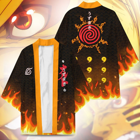 Uzumaki Emblem Kimono
